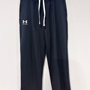 Under Armour Black Flare Crop Pants Small Loose Fit